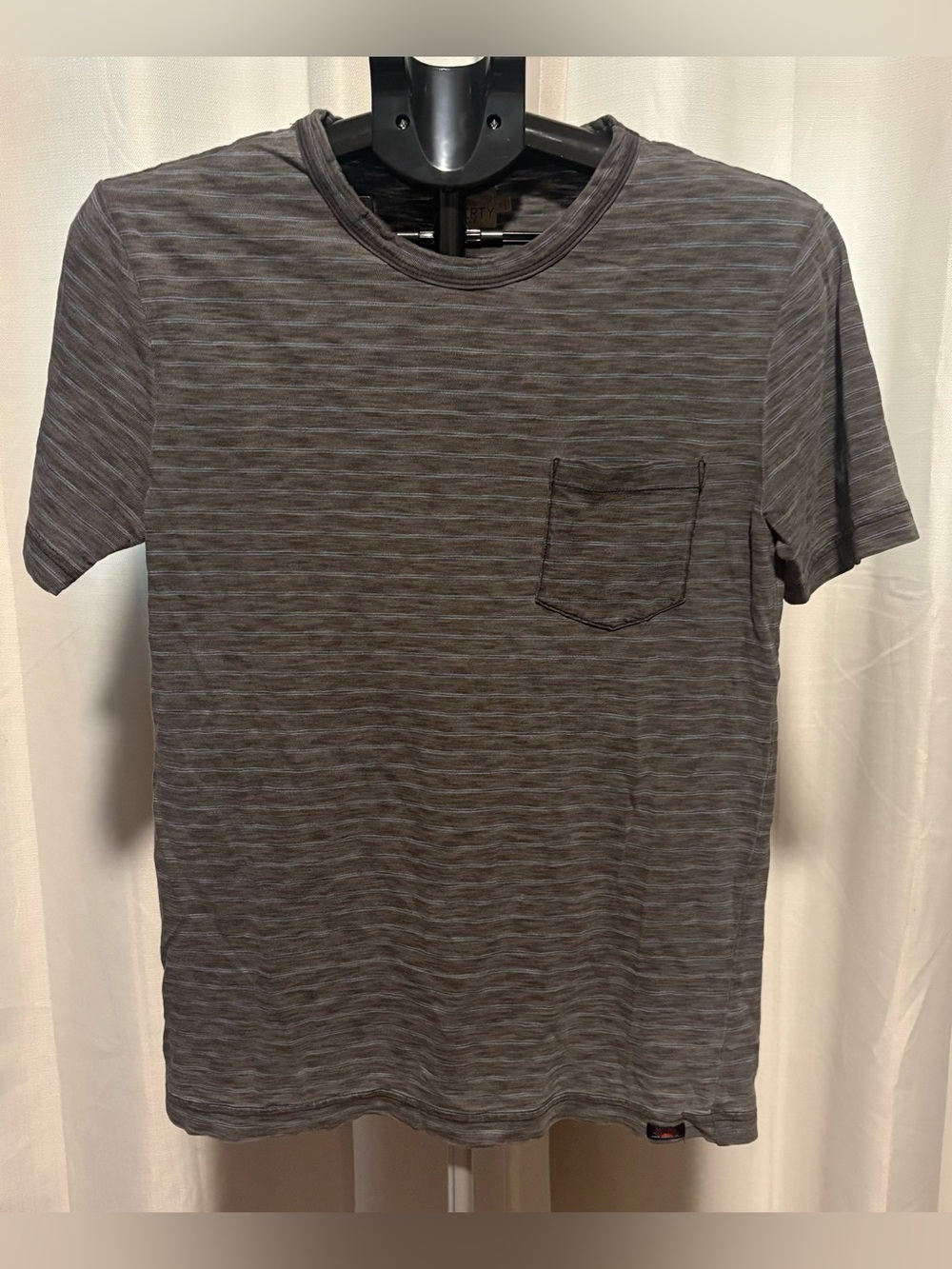 Faherty SS Indigo Pocket Tee Size Small